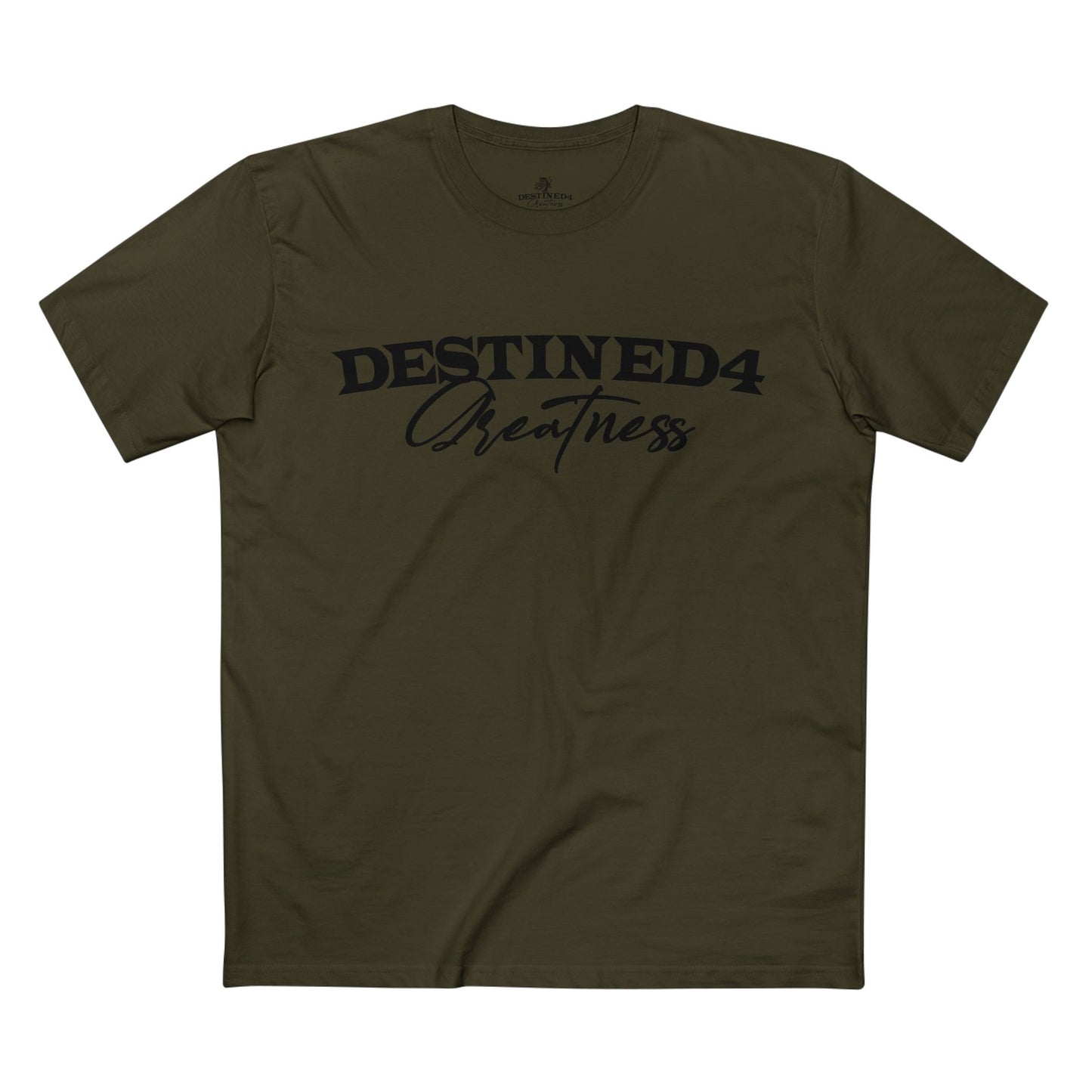 Destined 4 Greatness Unisex Adult Tee - Inspirational Motivational T-Shirt