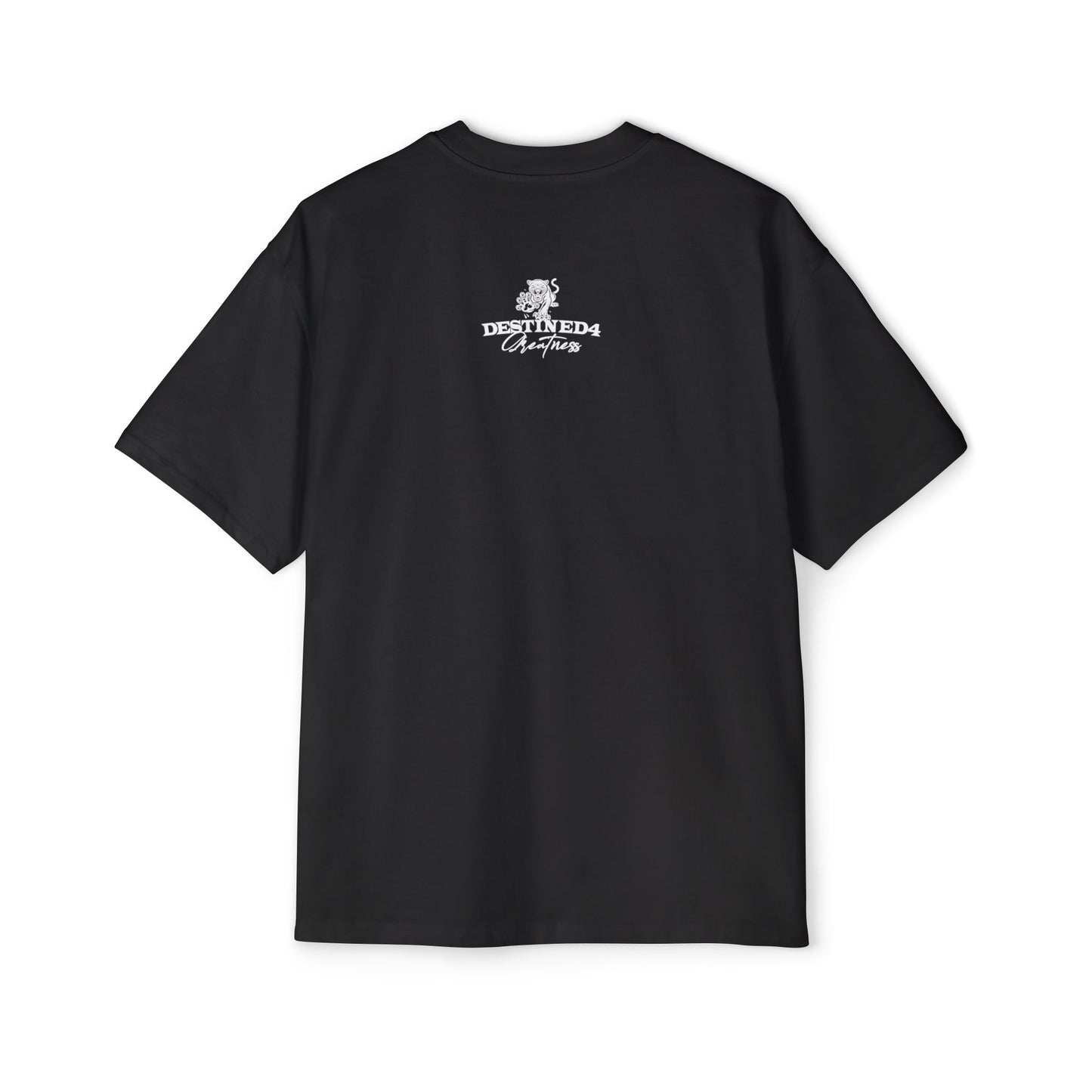Unisex Heavy Oversized Tee - Destined4 Greatness Graphic Shirt