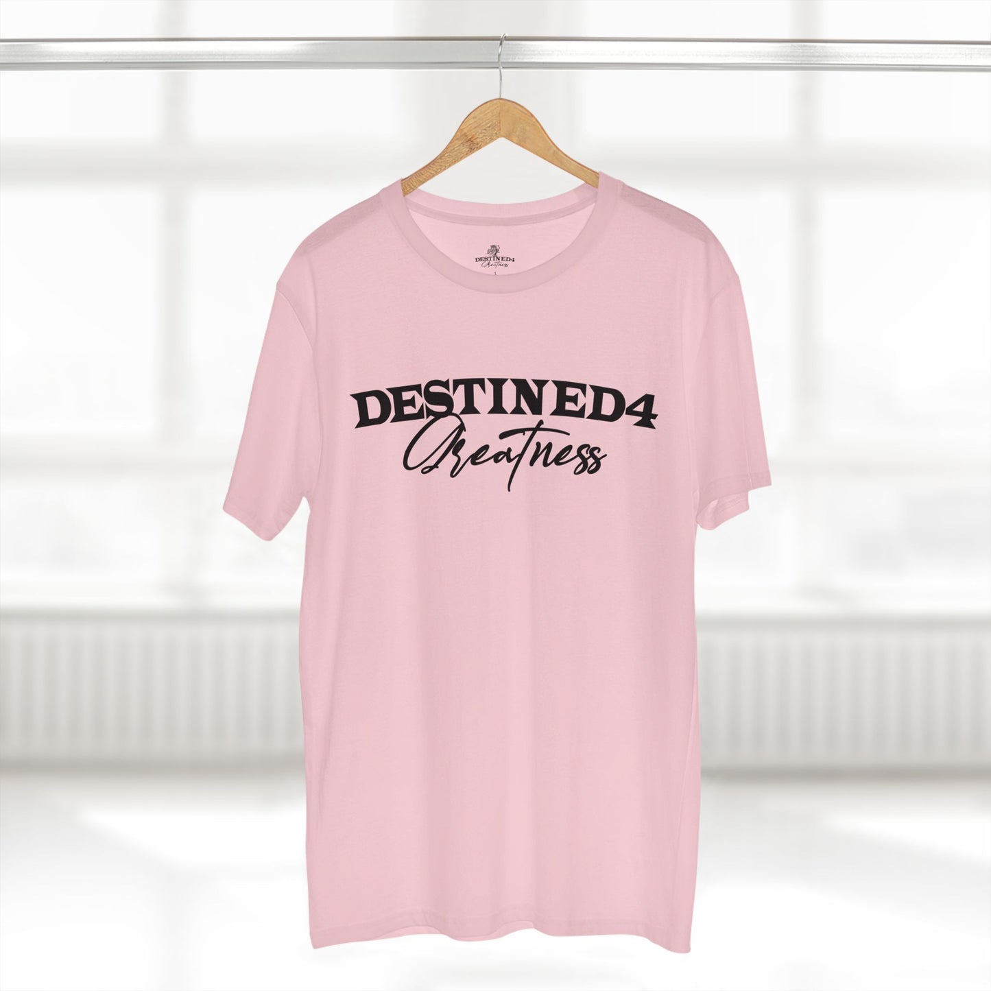 Destined 4 Greatness Unisex Adult Tee - Inspirational Motivational T-Shirt