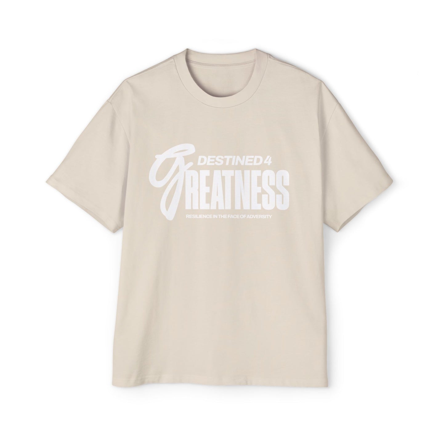 Unisex Heavy Oversized Destined 4 Greatness T-Shirt