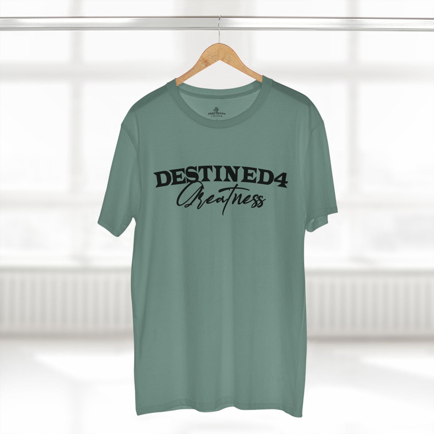Destined 4 Greatness Unisex Adult Tee - Inspirational Motivational T-Shirt