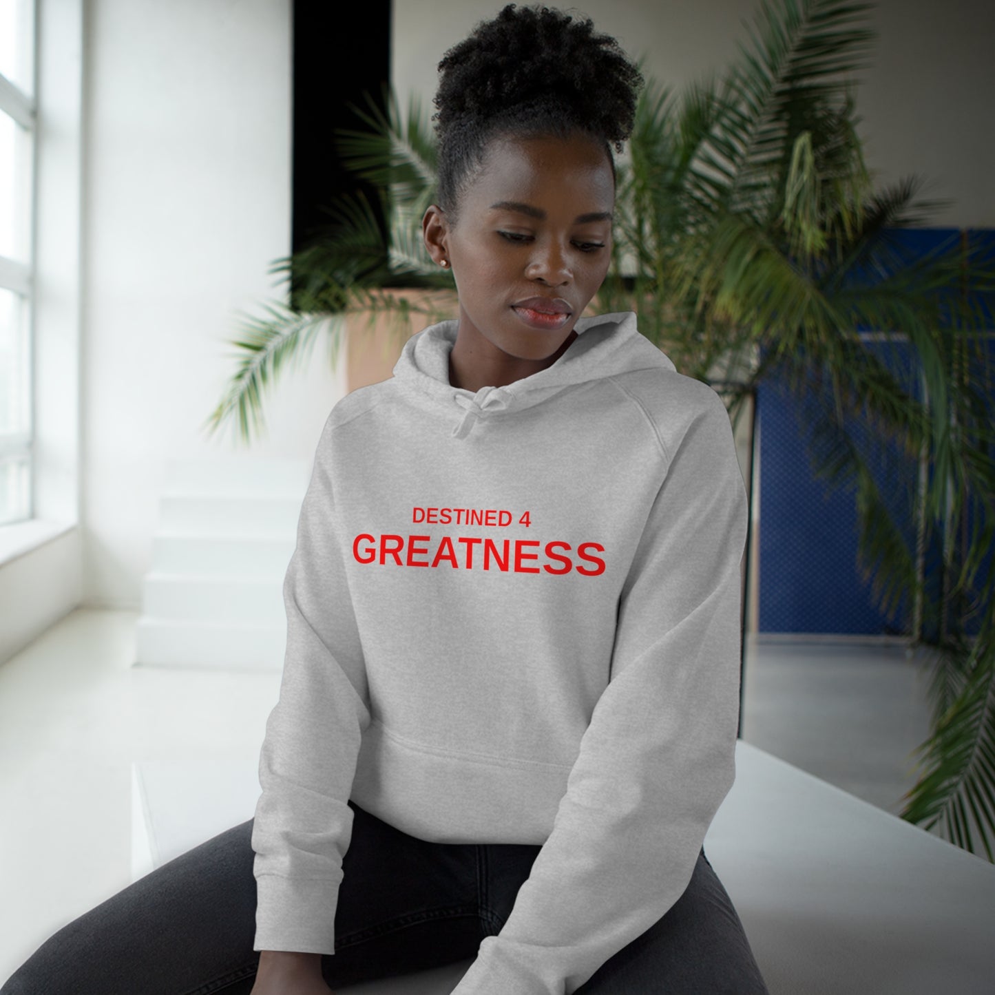 Unisex Destined 4 Greatness Hoodie (red)