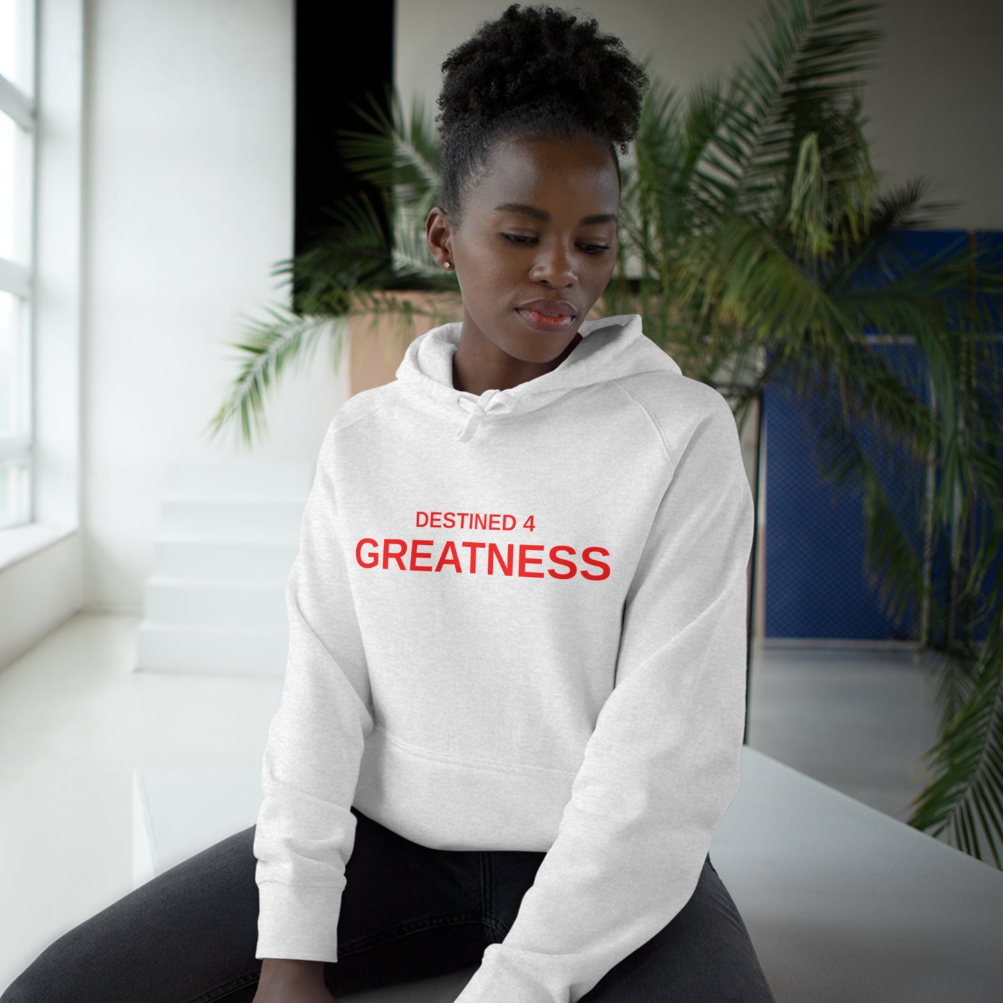 Unisex Destined 4 Greatness Hoodie (red)