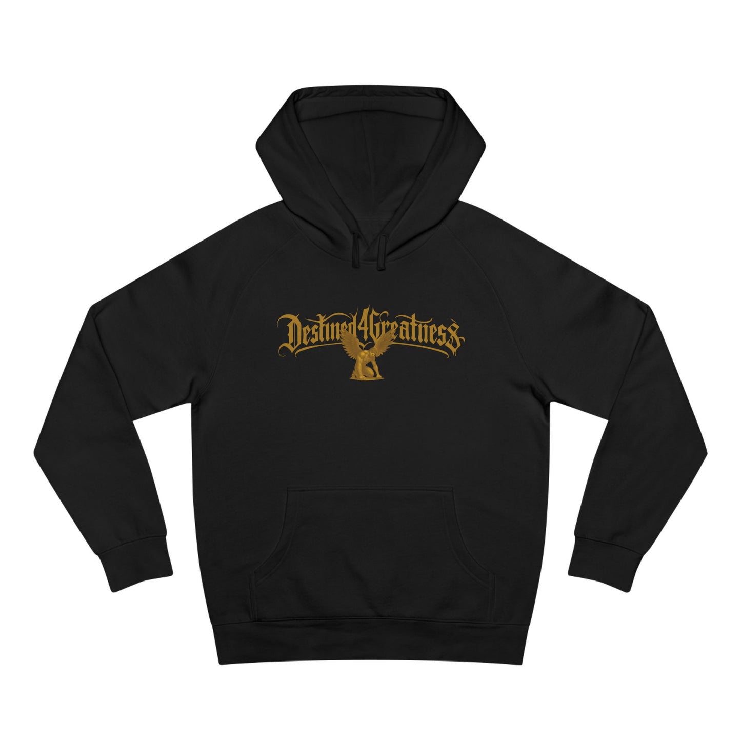 Destined for Greatness Hoodie — Gold Eagle Graphic Pullover