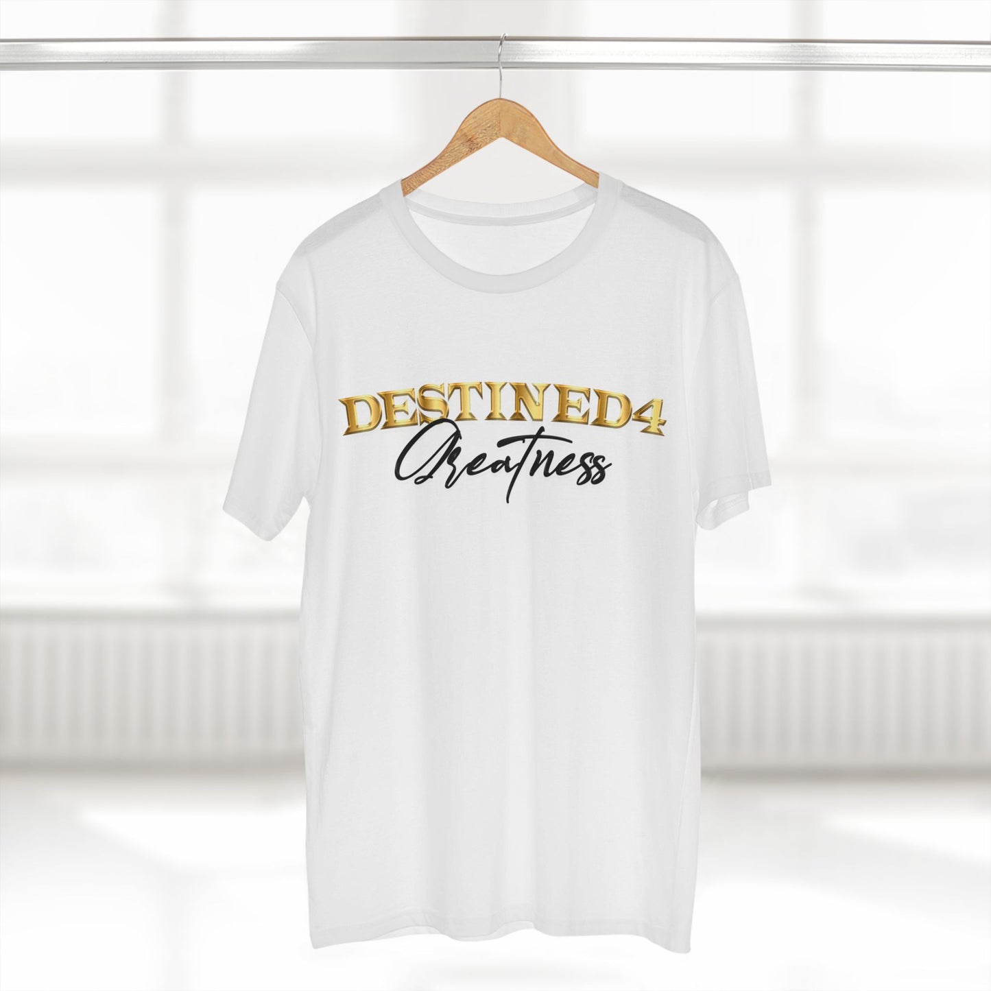 Unisex Destined 4 Greatness T-Shirt (blk-gld)