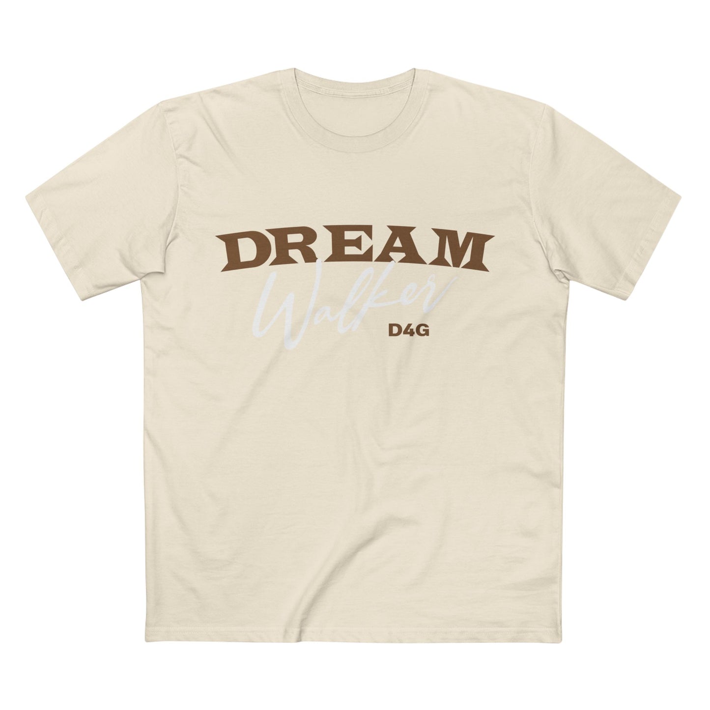 Unisex Dream Walker T-Shirt (wht-brnz)