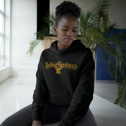 Destined 4 Greatness Hoodie — Gold Eagle Graphic Pullover