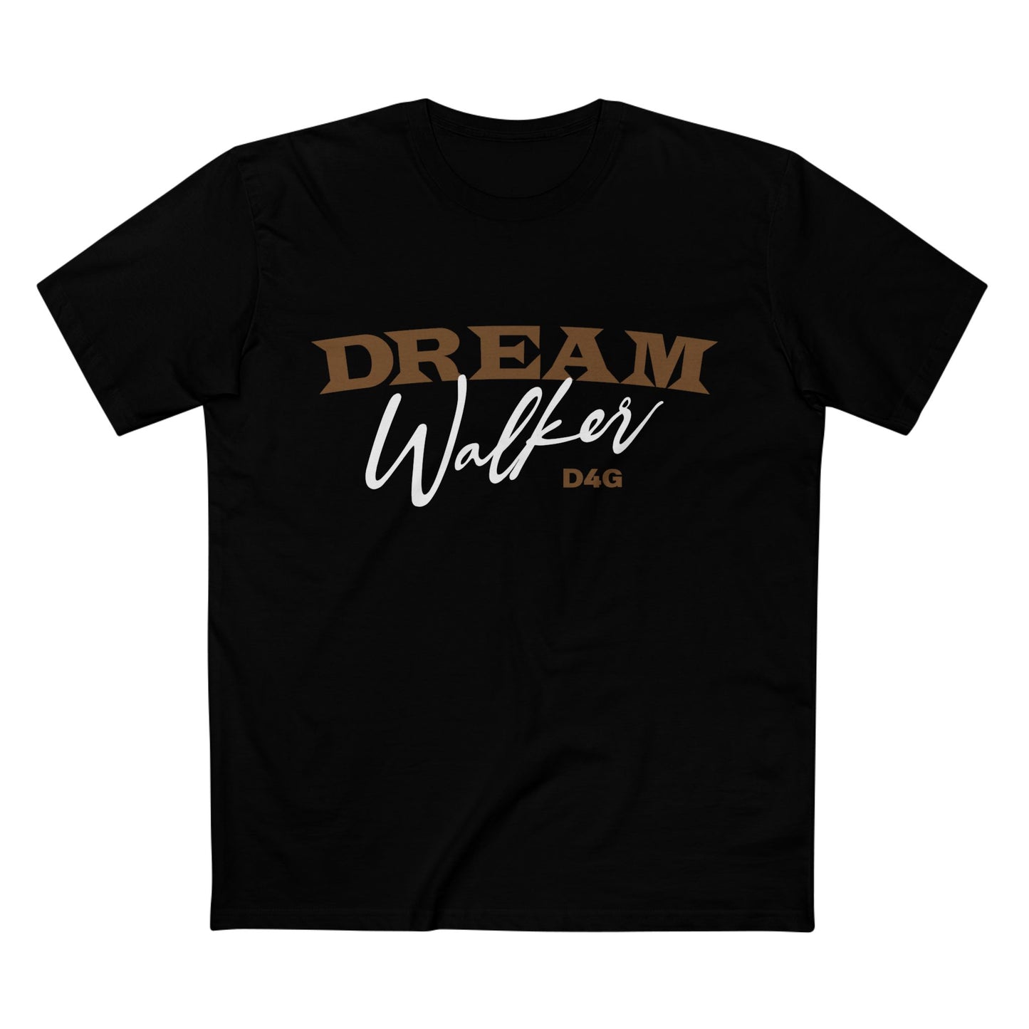 Unisex Dream Walker T-Shirt (wht-brnz)