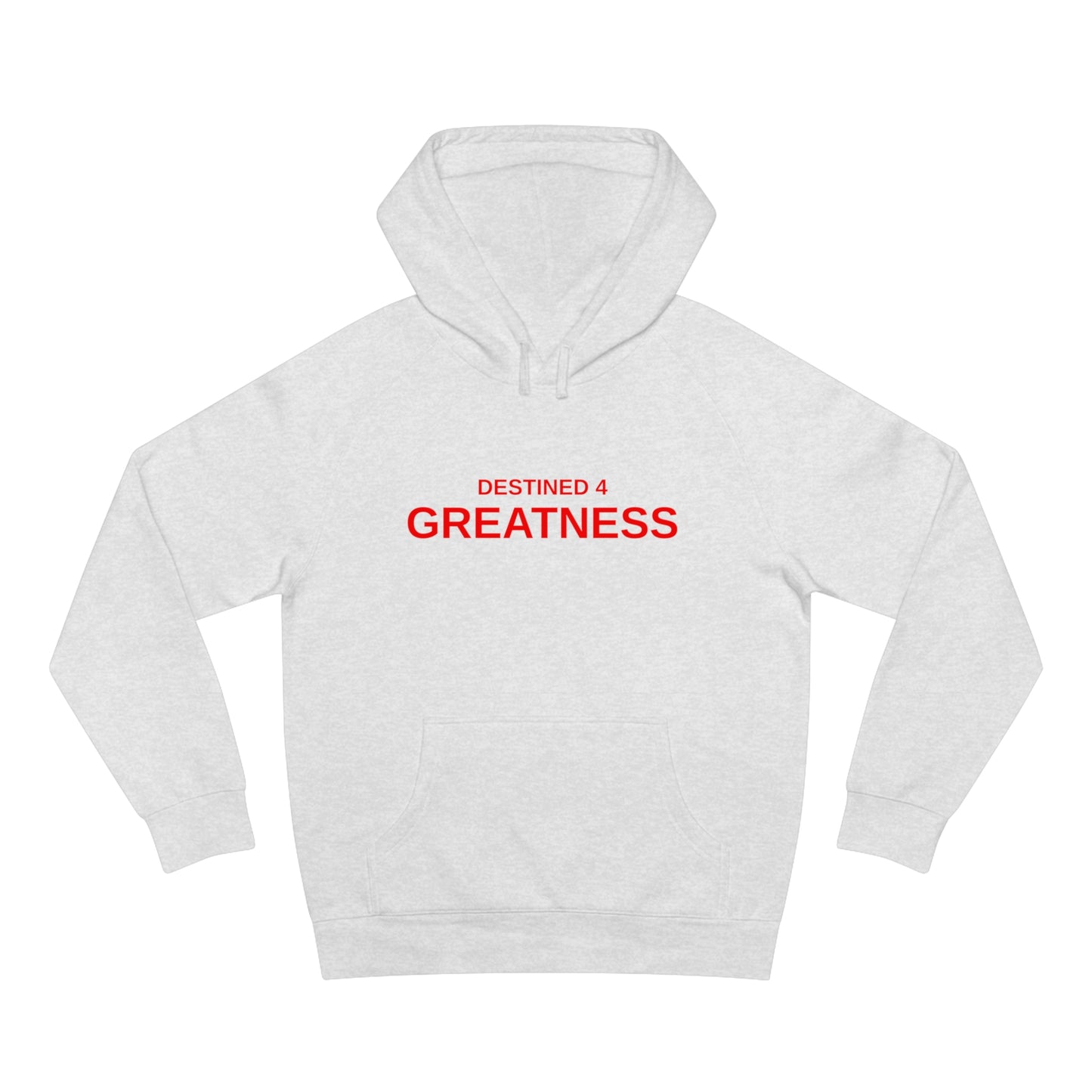 Unisex Destined 4 Greatness Hoodie (red)