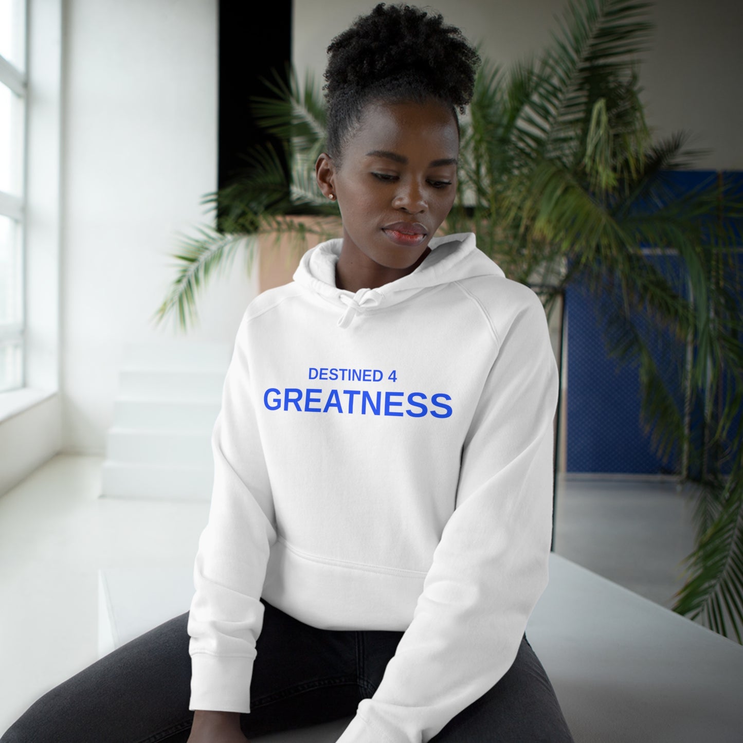 Unisex Destined 4 Greatness Hoodie (blue)