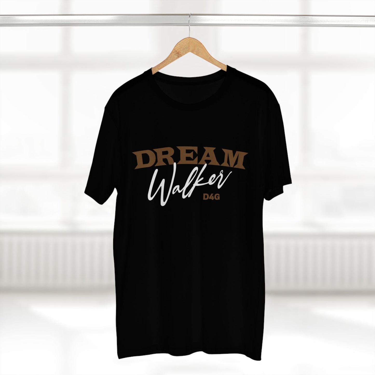 Unisex Dream Walker T-Shirt (wht-brnz)