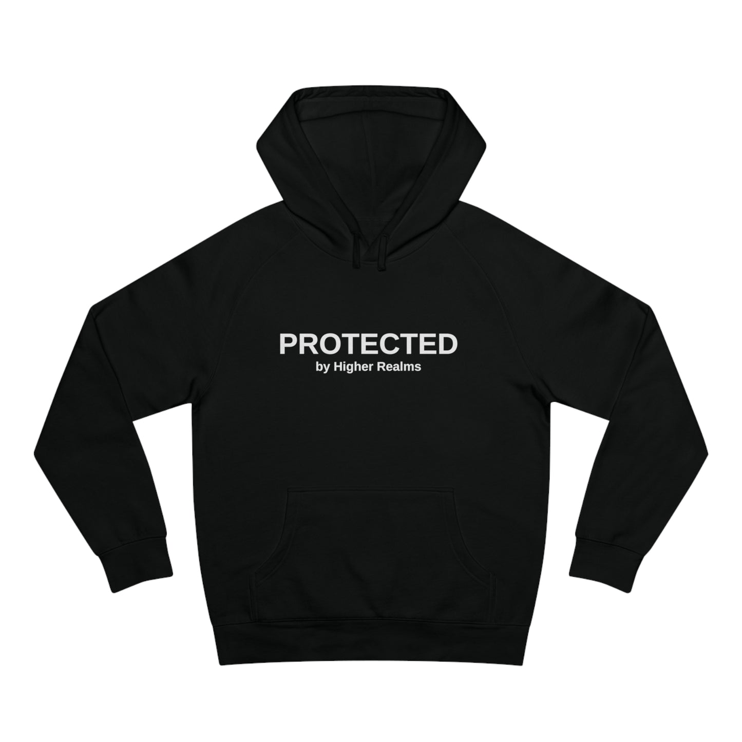 Unisex Protected by Higher Realms Hoodie (white)