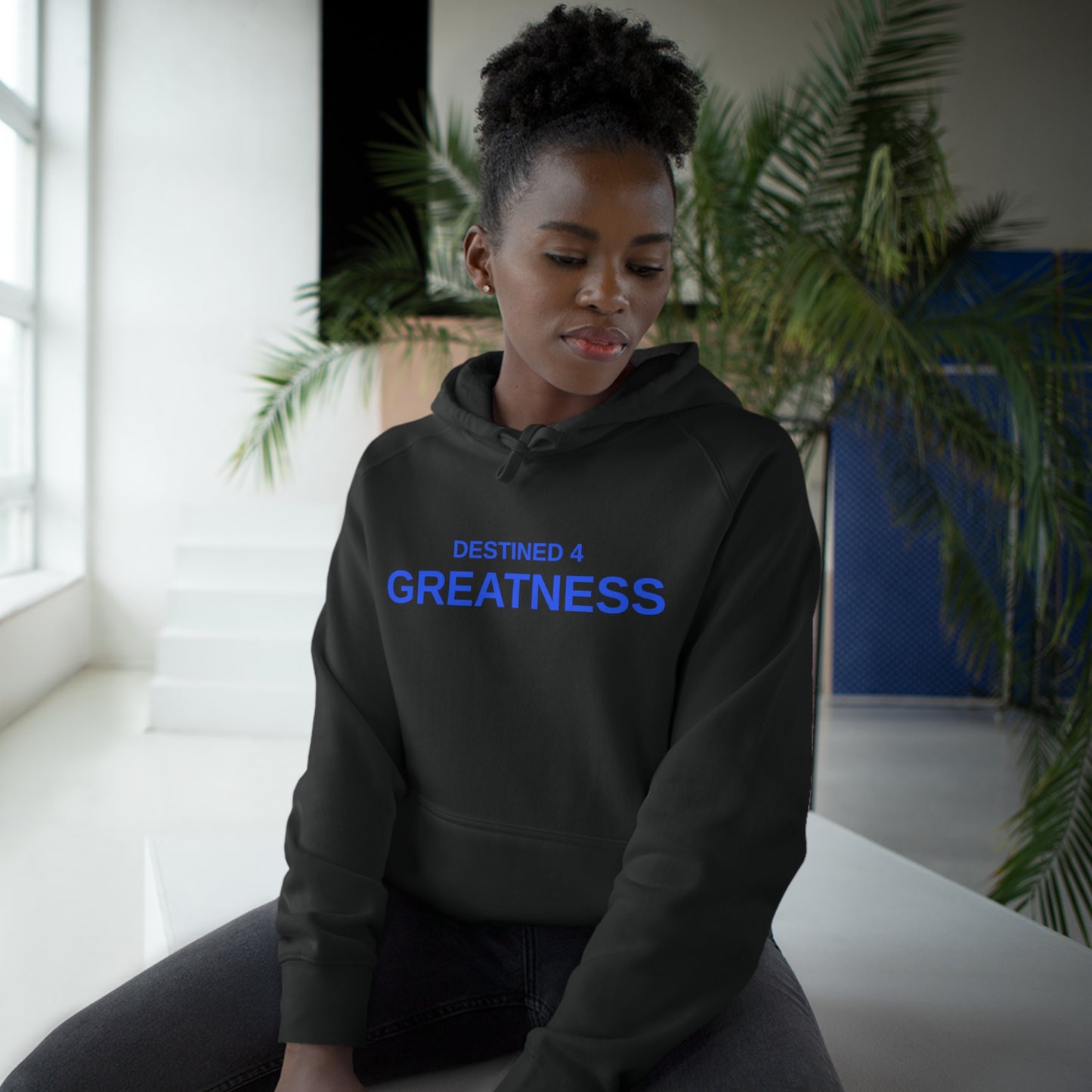 Unisex Destined 4 Greatness Hoodie (blue)