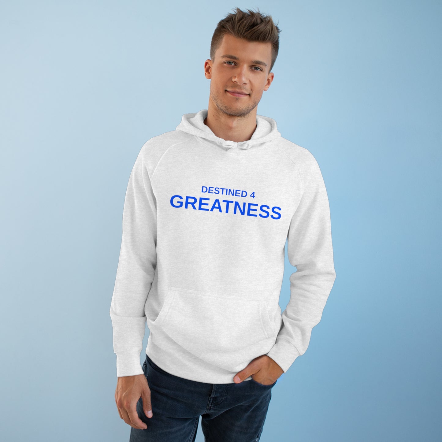 Unisex Destined 4 Greatness Hoodie (blue)