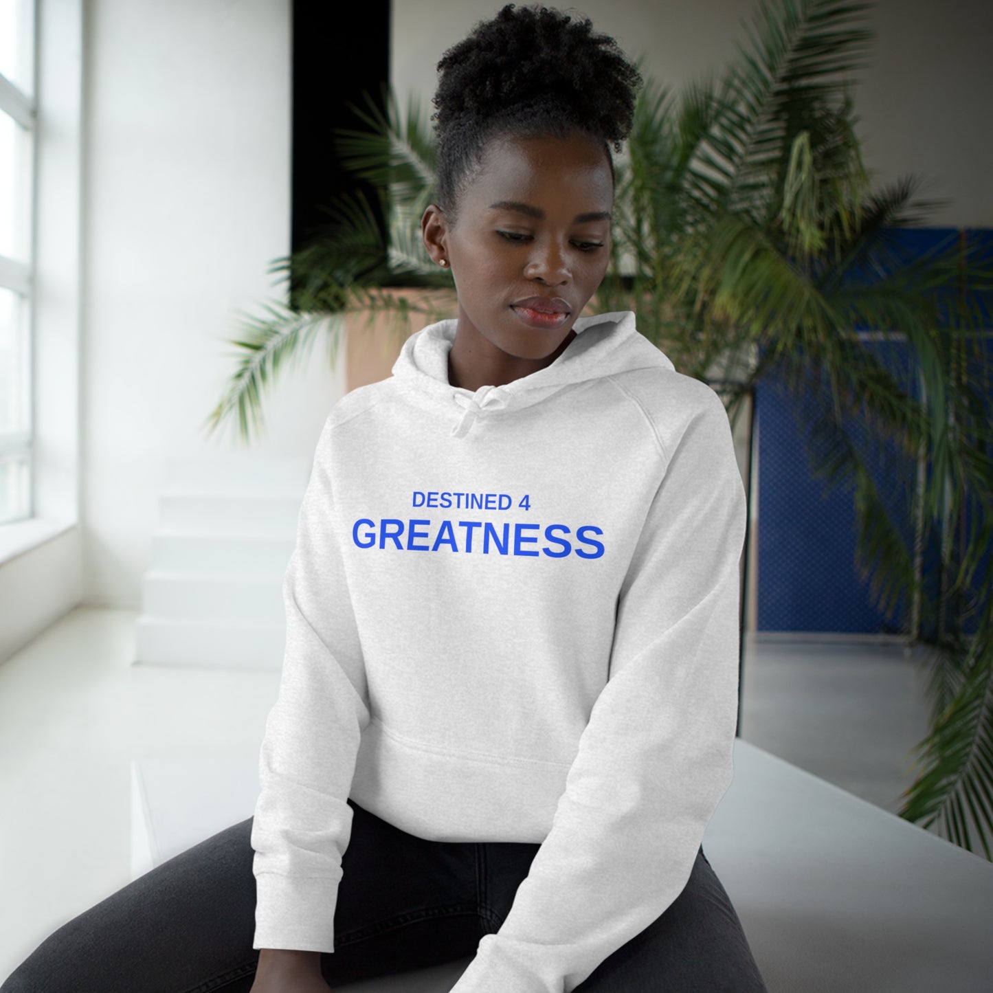 Unisex Destined 4 Greatness Hoodie (blue)