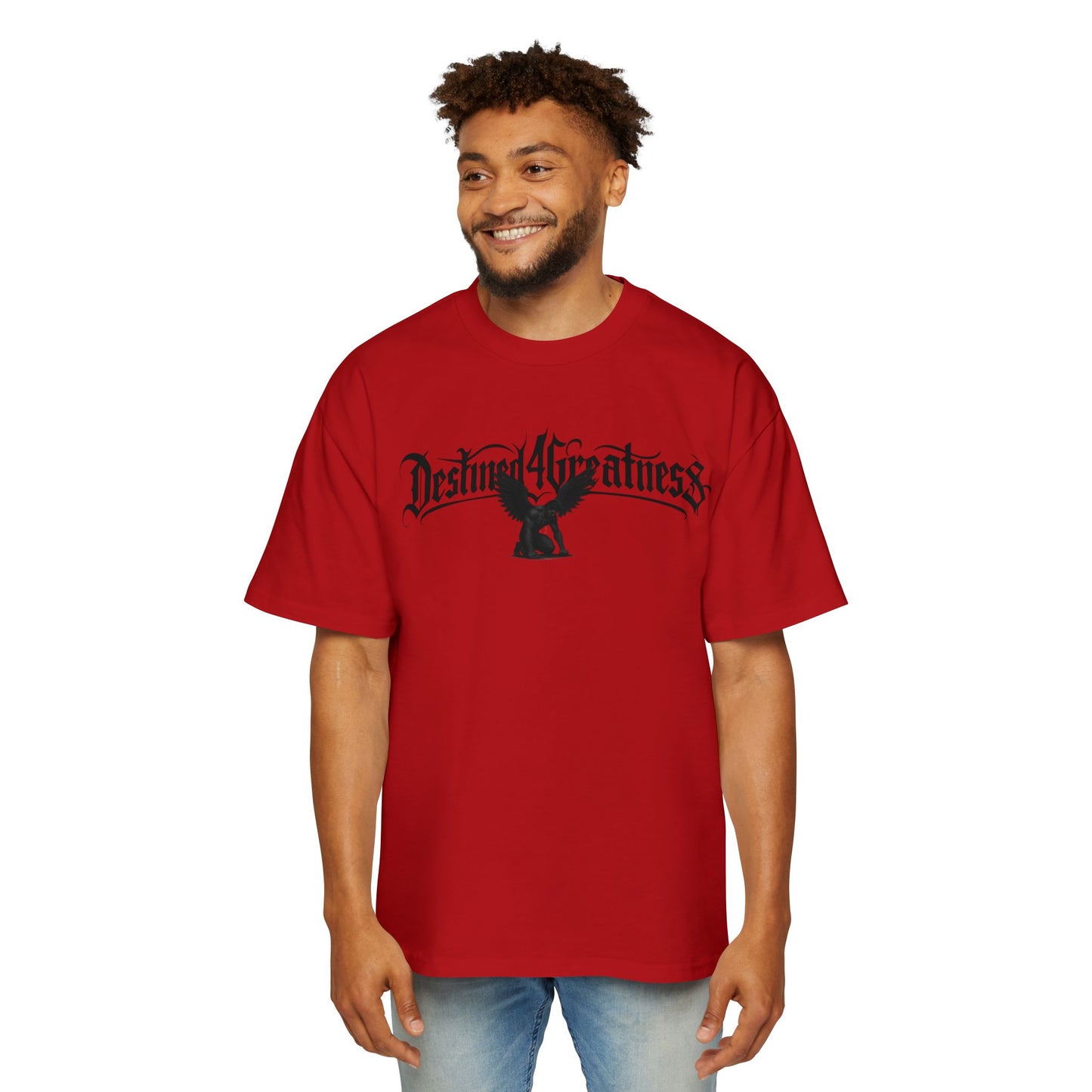 Destined4Greatness Eagle Graphic Tee — Oversized Men’s Streetwear T‑Shirt