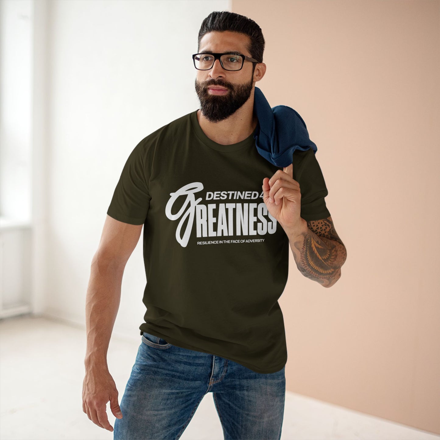 Unisex Destined 4 Greatness T-Shirt (white)