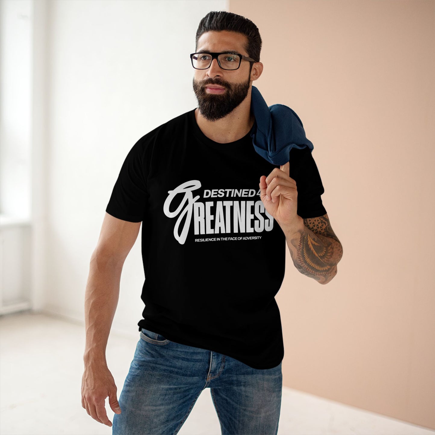 Unisex Destined 4 Greatness T-Shirt (white)