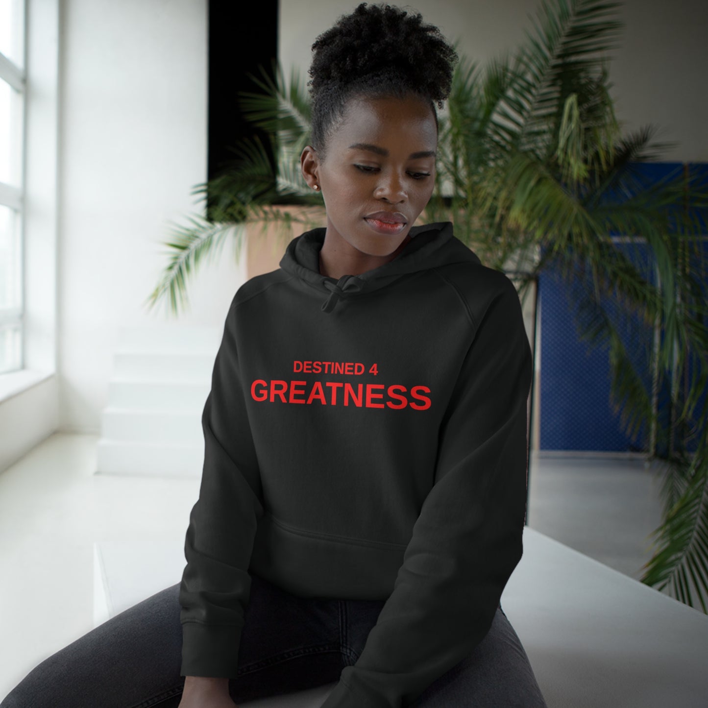 Unisex Destined 4 Greatness Hoodie (red)