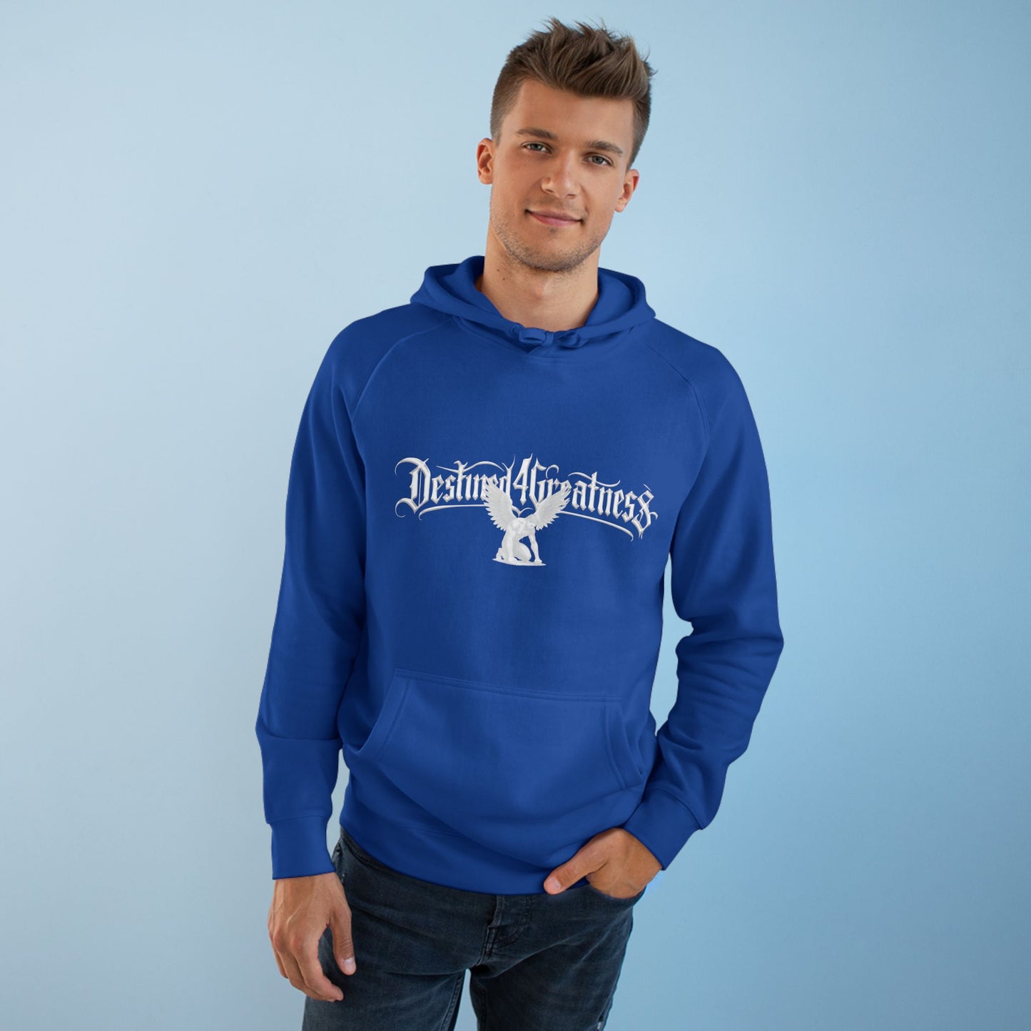 Destiny 4 Greatness Hoodie — Graphic Angel Logo Pullover