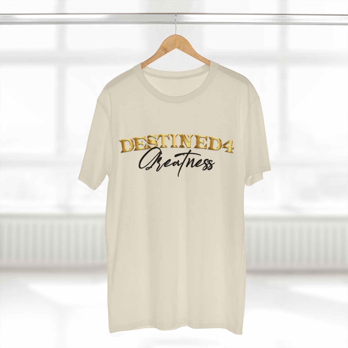 Unisex Destined 4 Greatness T-Shirt (blk-gld)