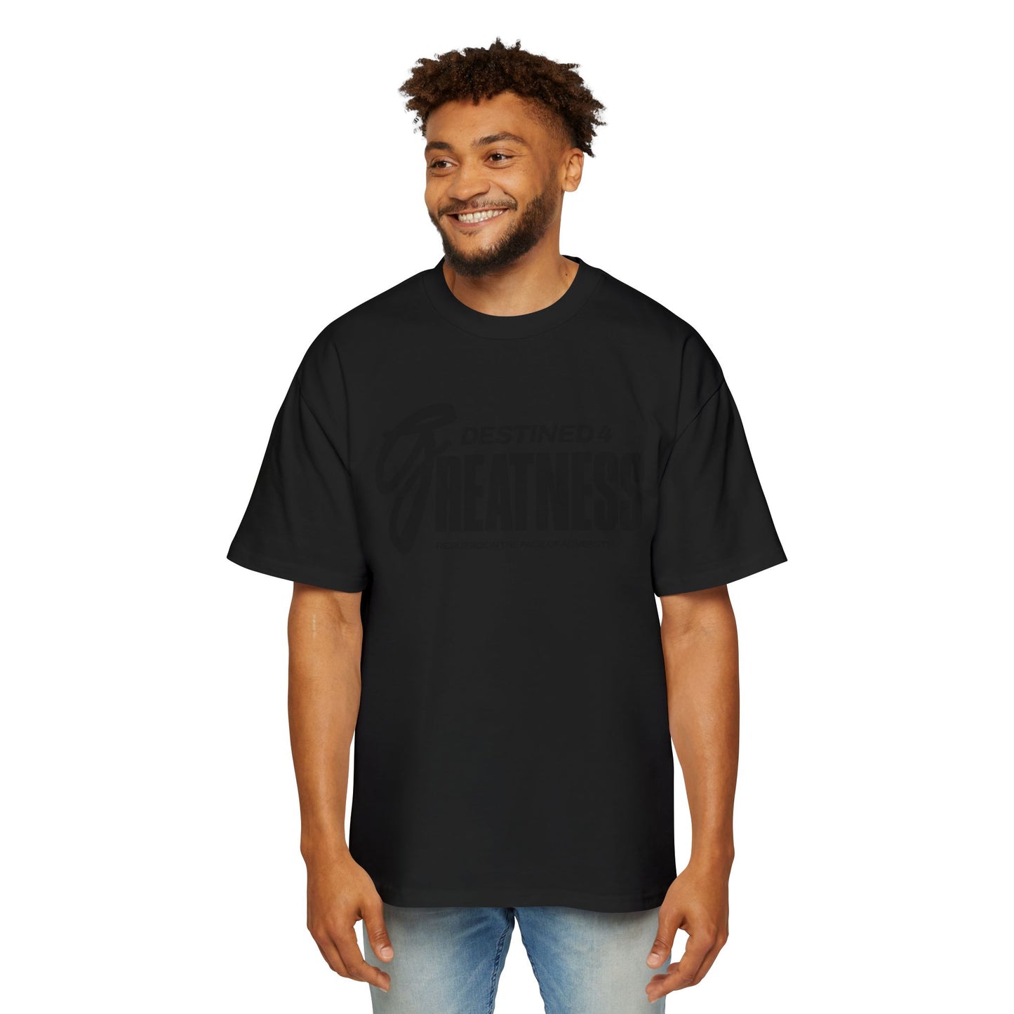 Unisex Heavy Oversized Destined 4 Greatness T-Shirt