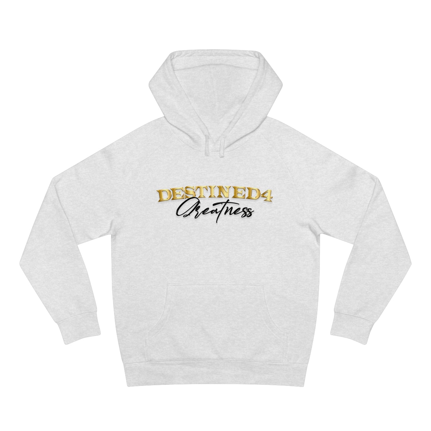 Unisex Destined 4 Greatness Hoodie (blk-gld)