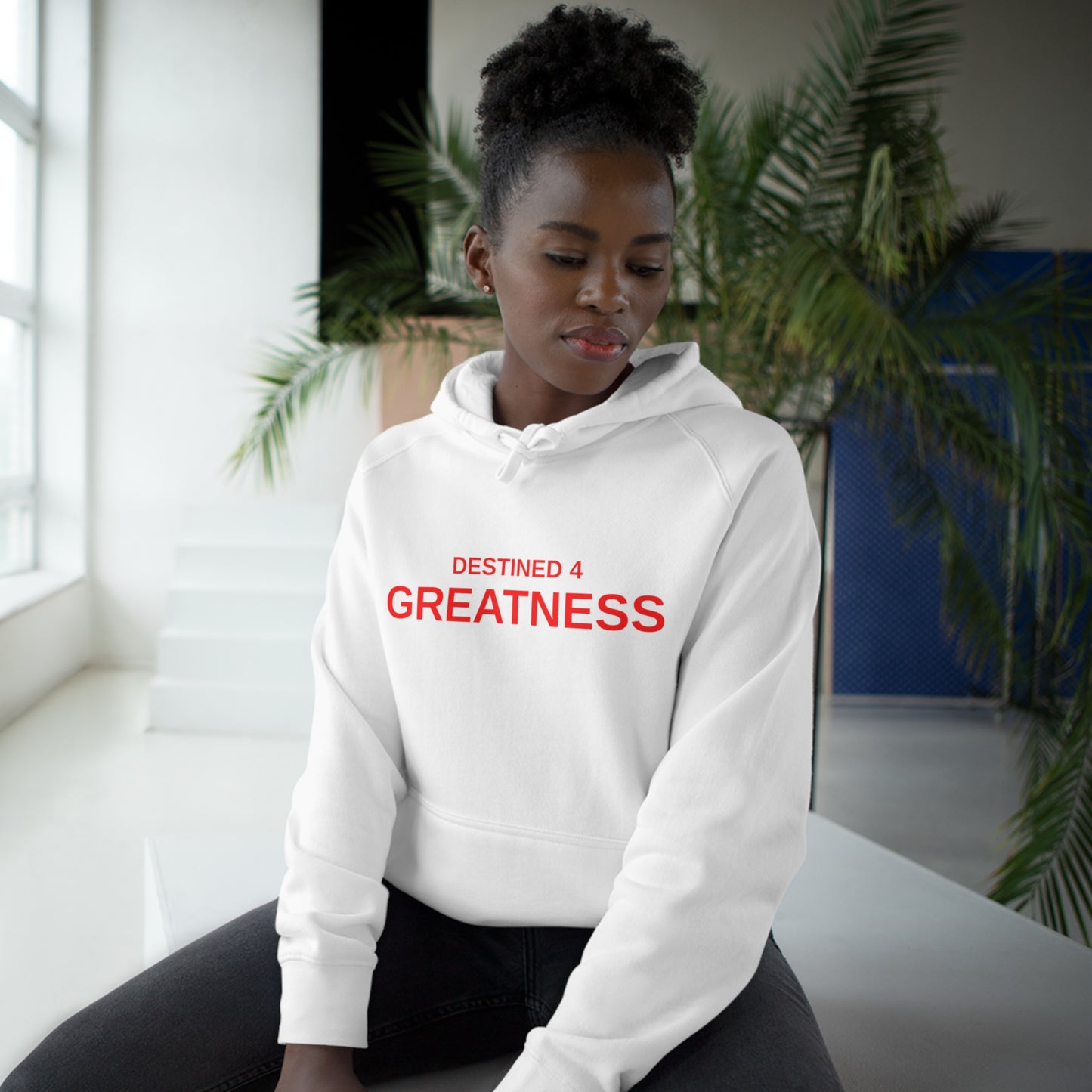 Unisex Destined 4 Greatness Hoodie (red)