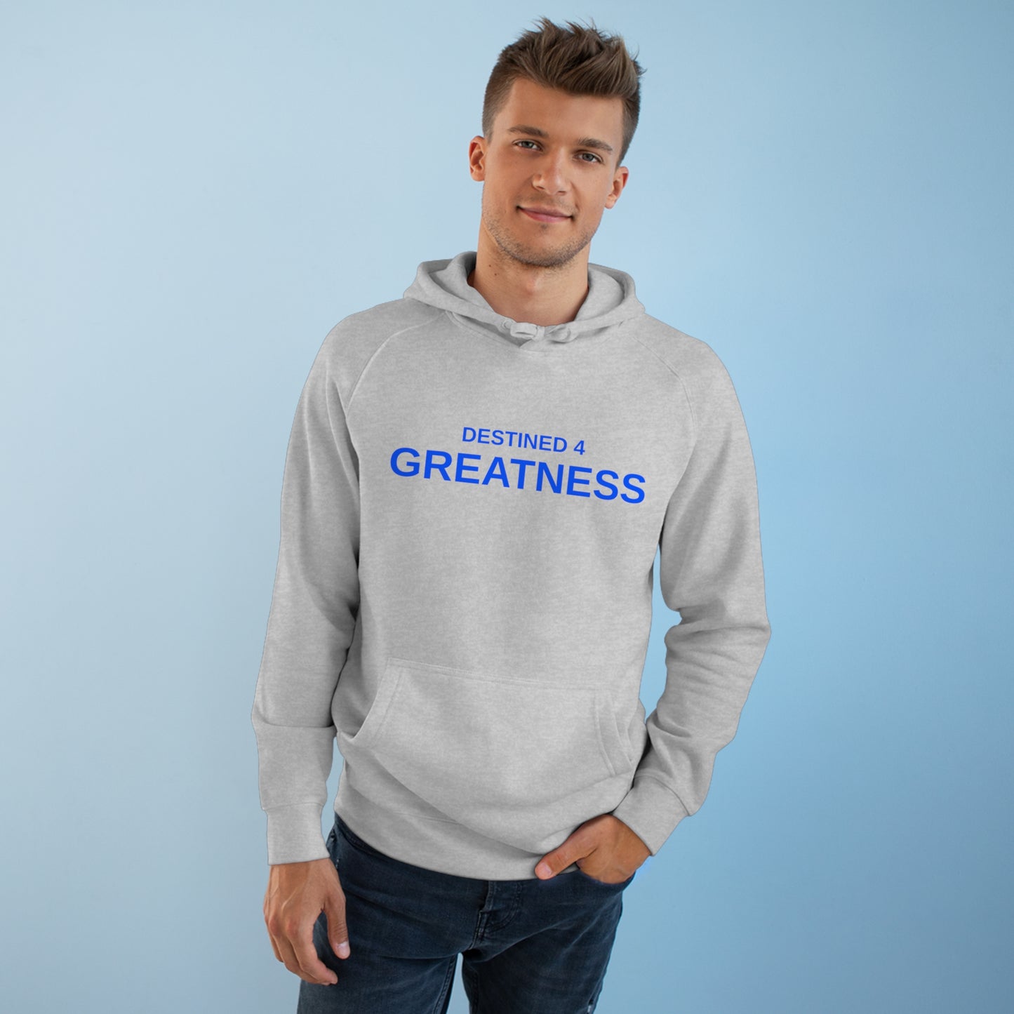 Unisex Destined 4 Greatness Hoodie (blue)