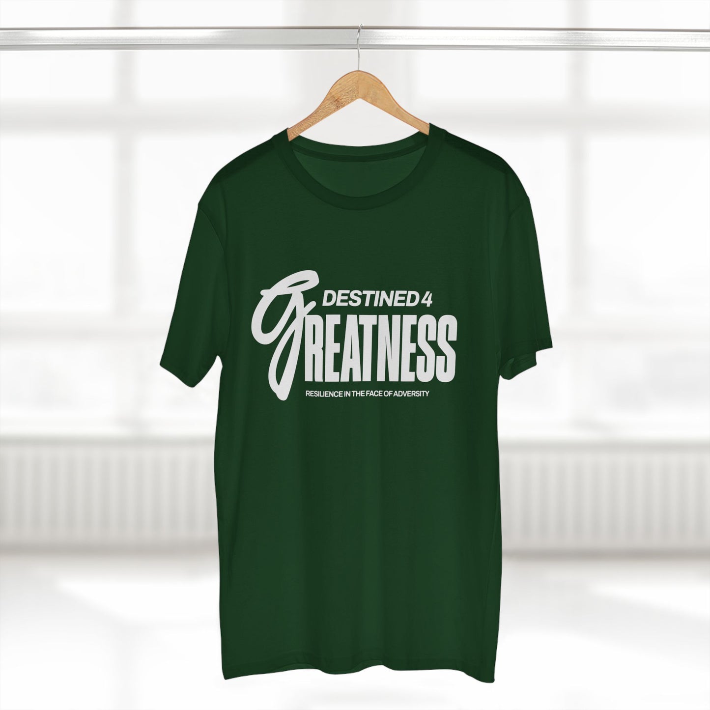 Unisex Destined 4 Greatness T-Shirt (white)