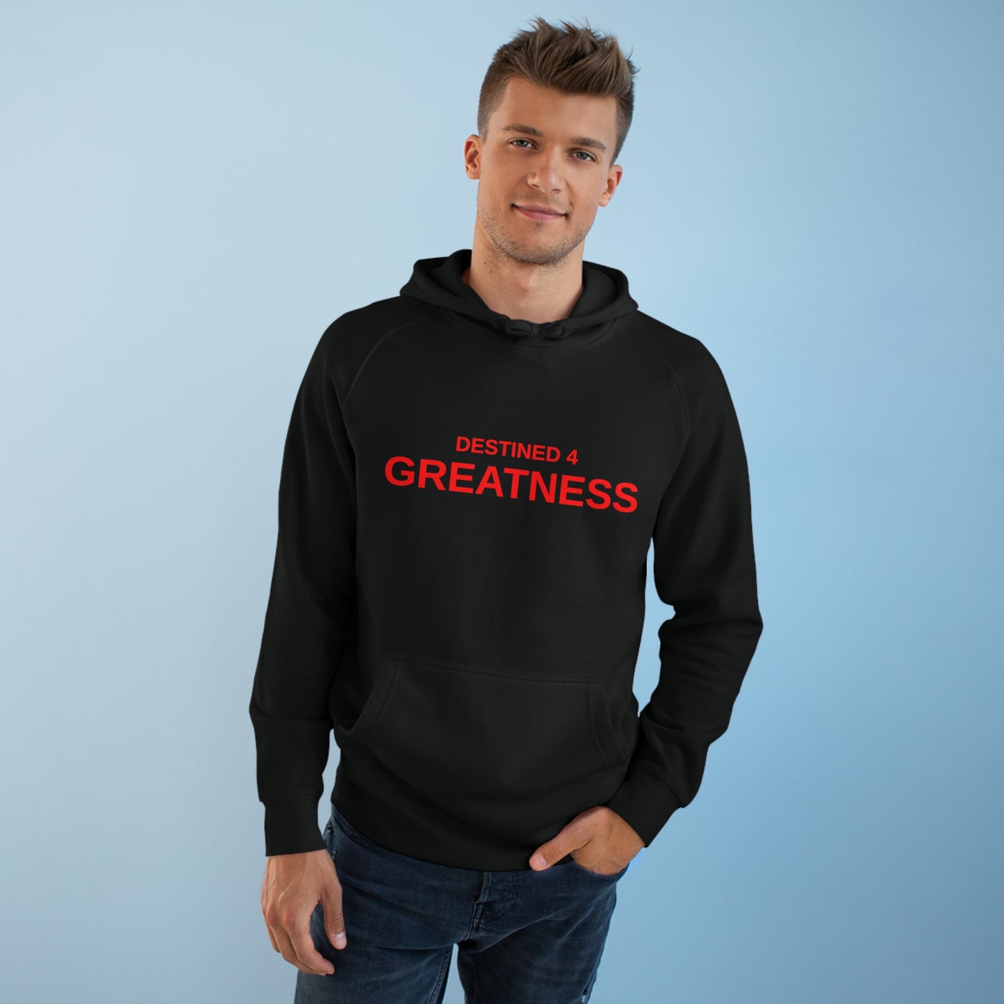 Unisex Destined 4 Greatness Hoodie (red)