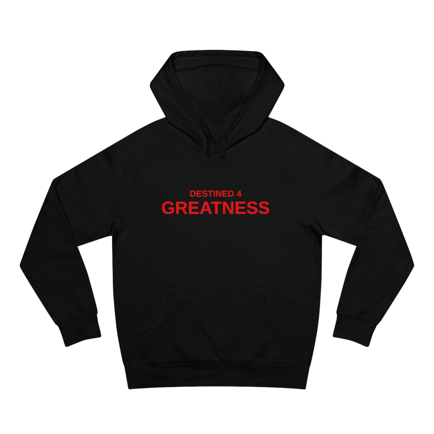 Unisex Destined 4 Greatness Hoodie (red)