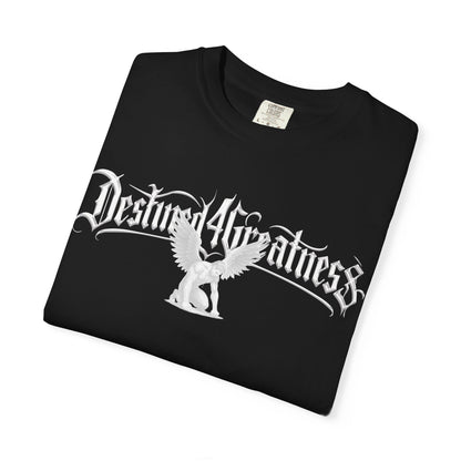 Destined 4 Greatness Graphic T-Shirt — Vintage Angel Wing Logo Tee