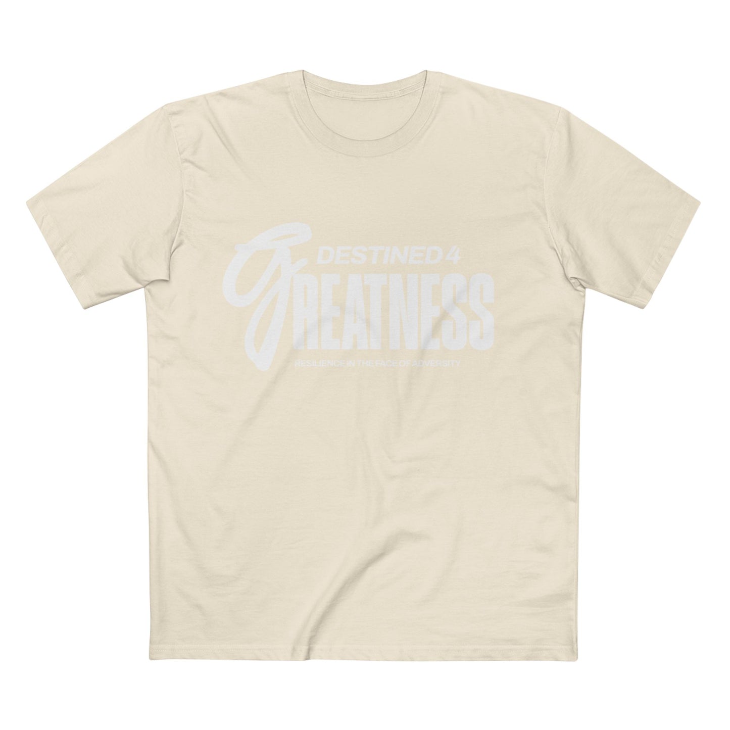 Unisex Destined 4 Greatness T-Shirt (white)