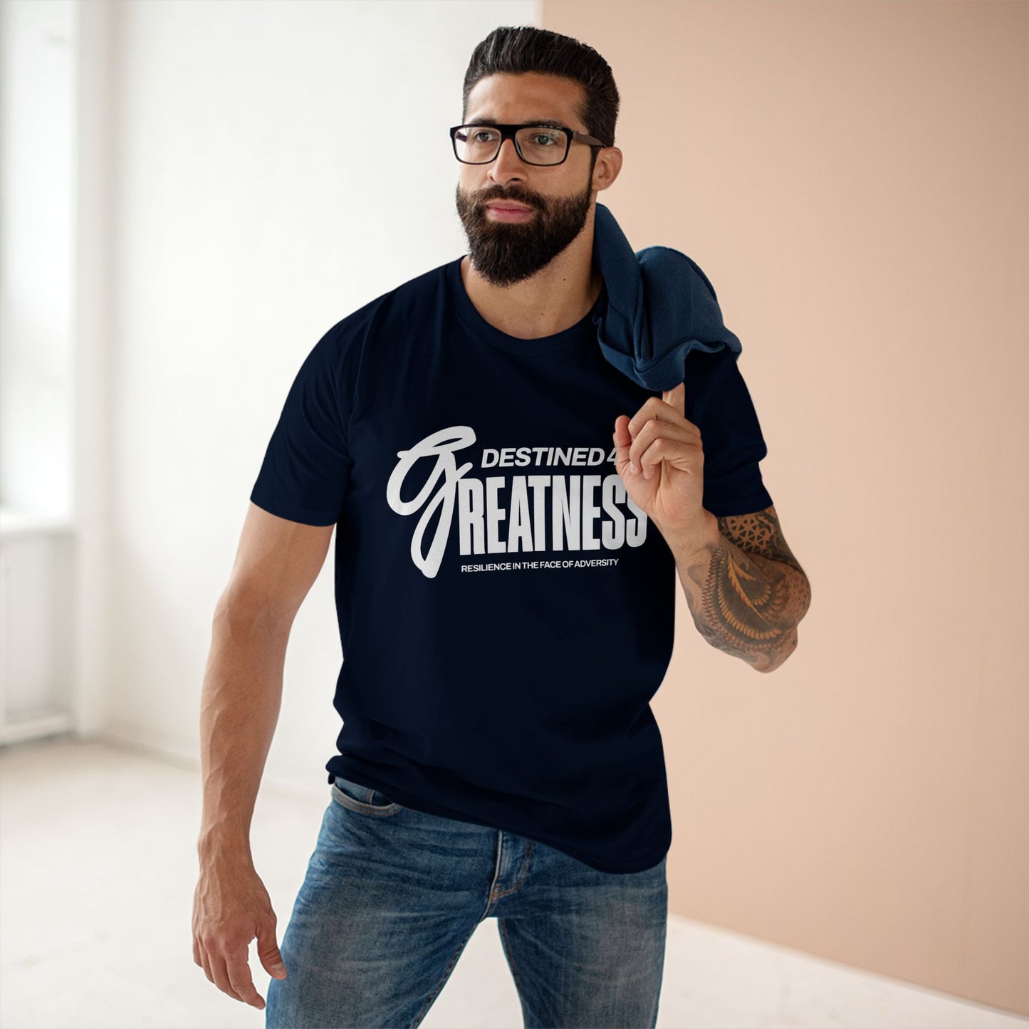 Unisex Destined 4 Greatness T-Shirt (white)