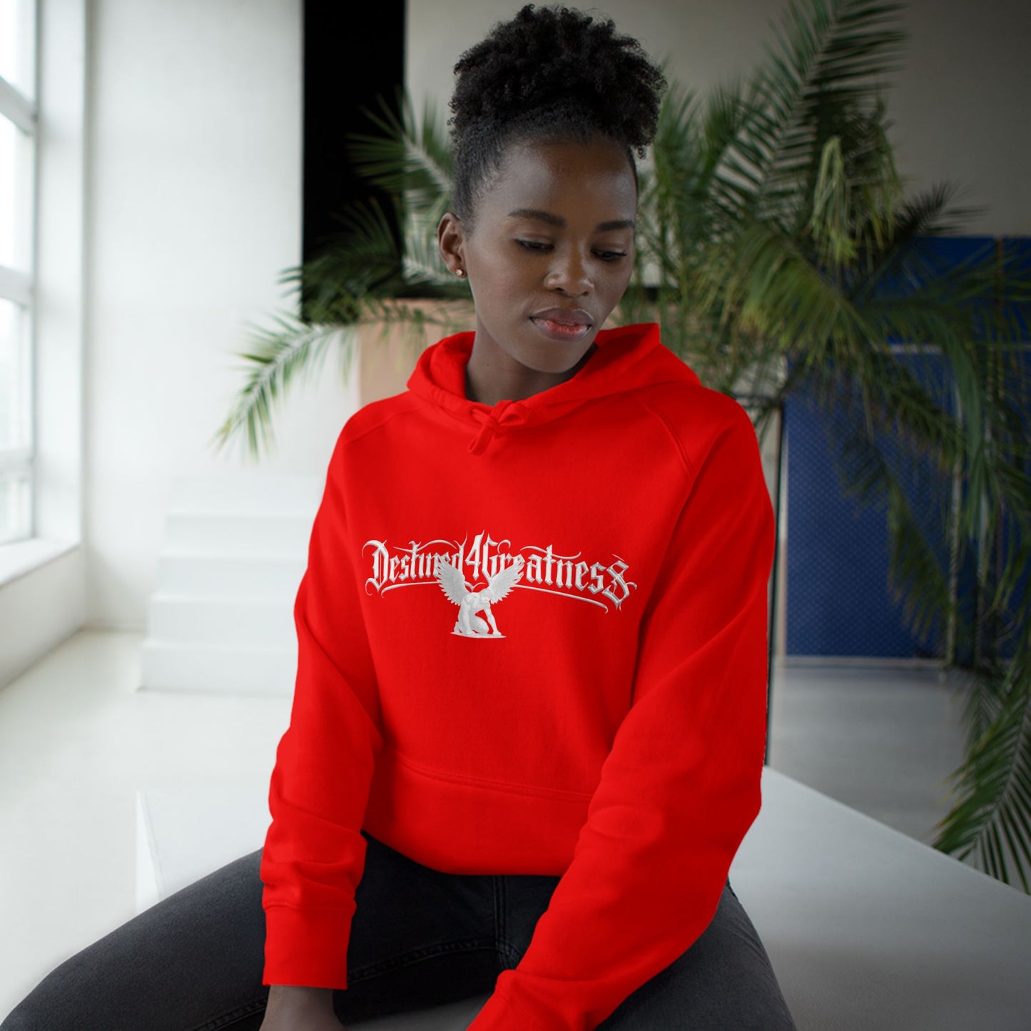 Destiny 4 Greatness Hoodie — Graphic Angel Logo Pullover