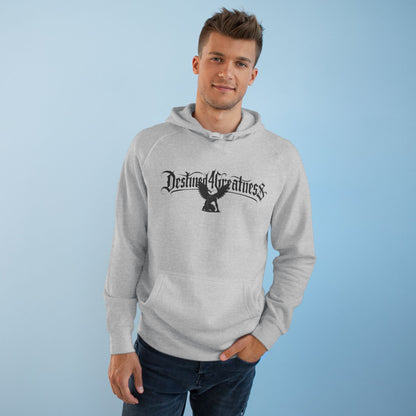 Destined 4 Greatness Eagle Hoodie — Motivational Streetwear Pullover