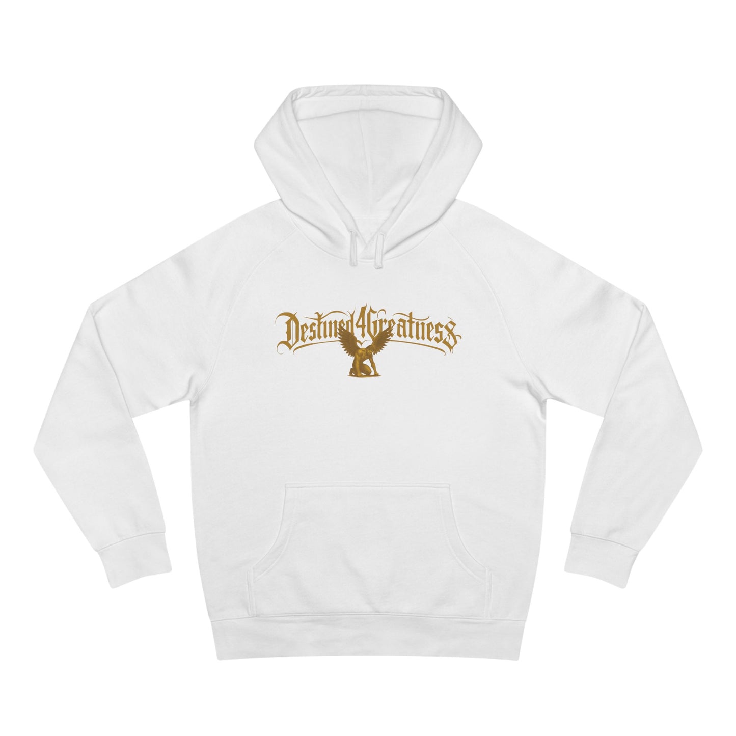 Destined for Greatness Hoodie — Gold Eagle Graphic Pullover