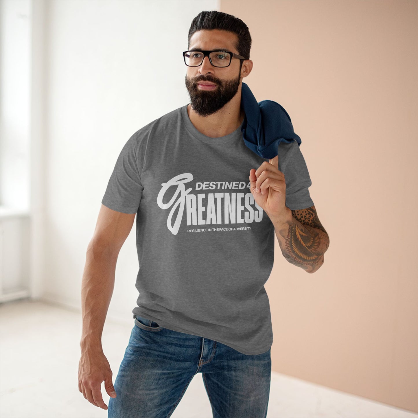 Unisex Destined 4 Greatness T-Shirt (white)