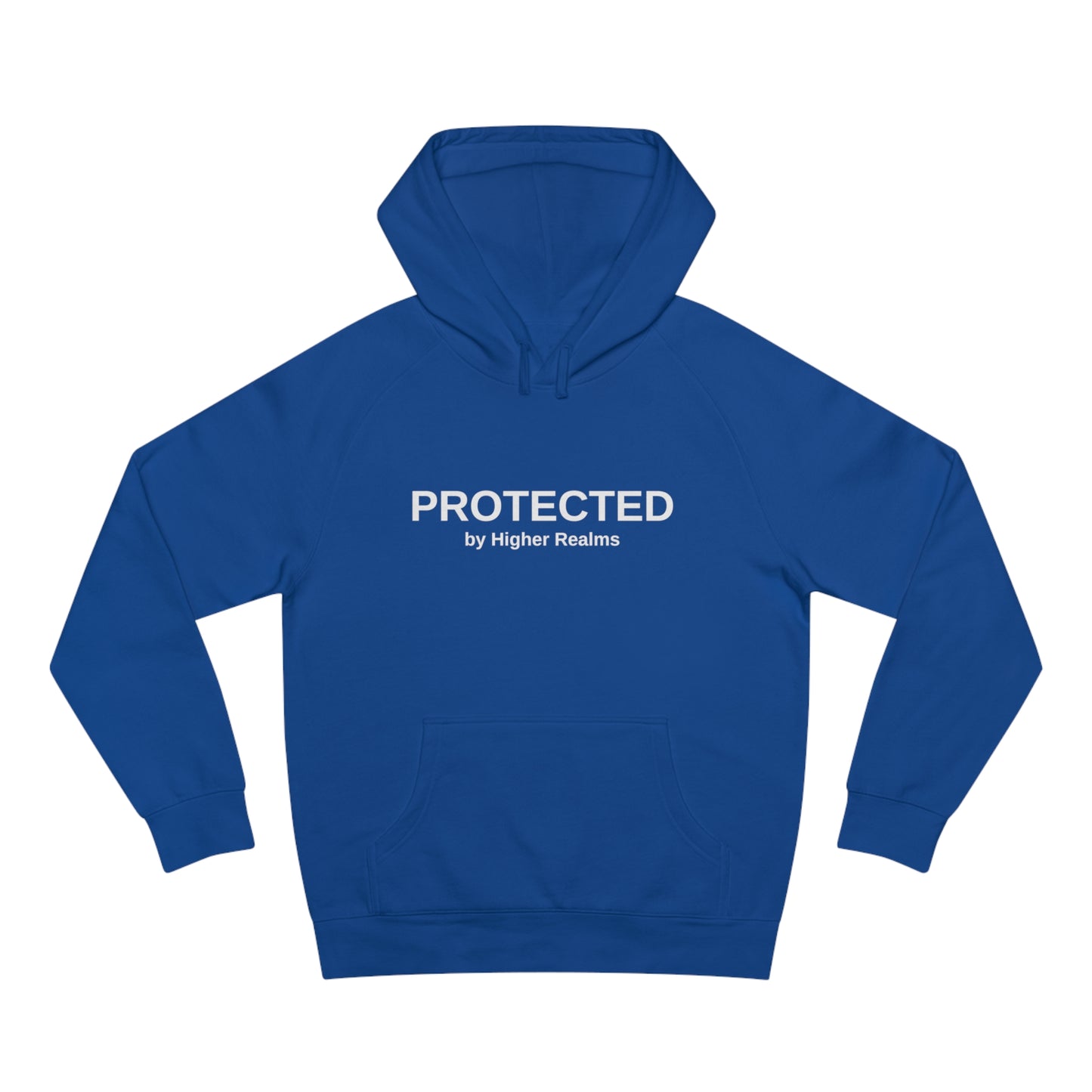 Unisex Protected by Higher Realms Hoodie (white)