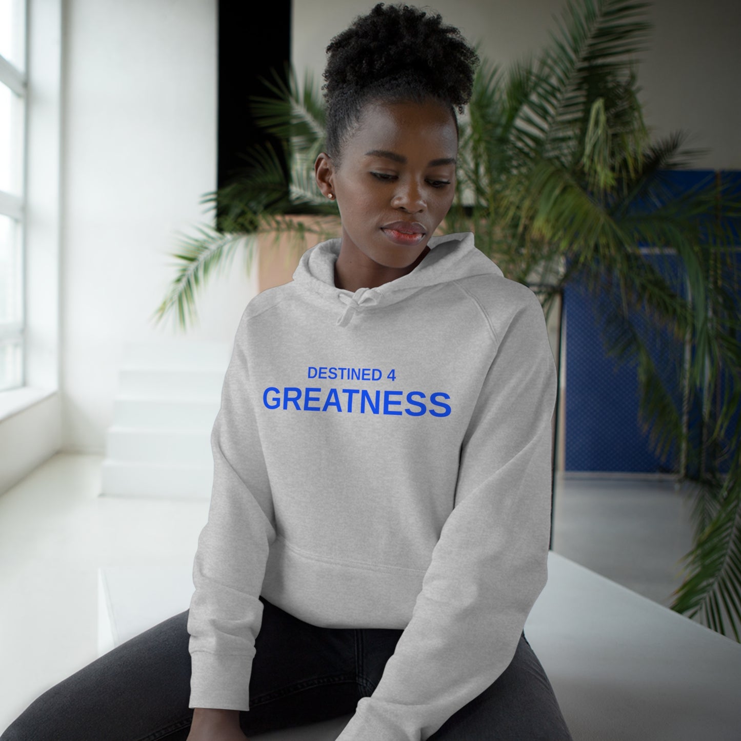 Unisex Destined 4 Greatness Hoodie (blue)