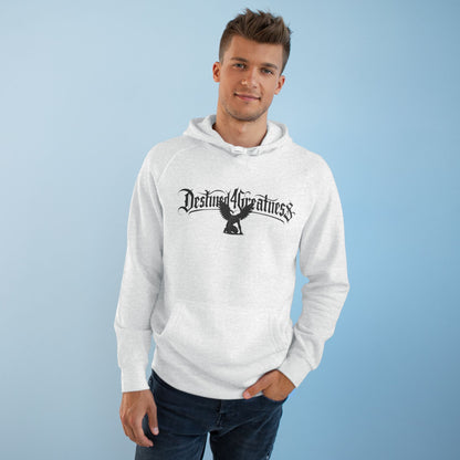 Destined 4 Greatness Eagle Hoodie — Motivational Streetwear Pullover