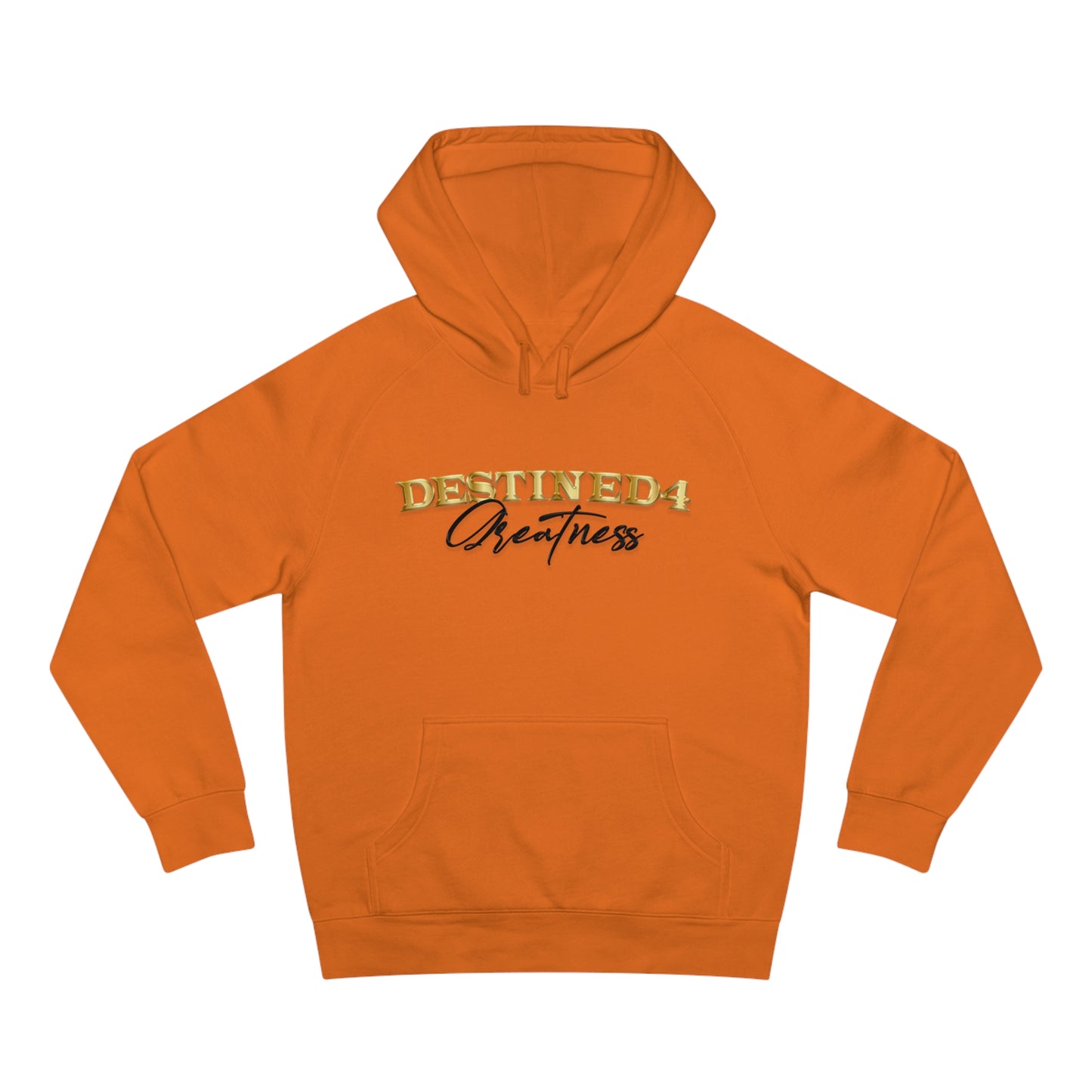 Unisex Destined 4 Greatness Hoodie (blk-gld)