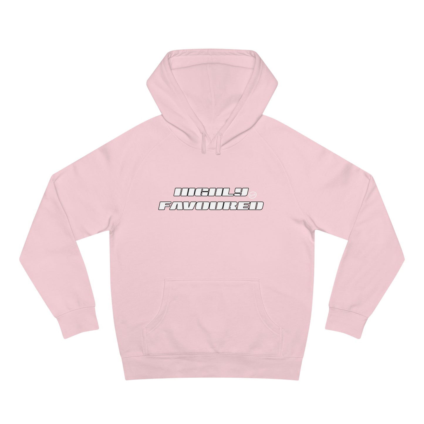 Unisex Highly Favoured Hoodie (white)