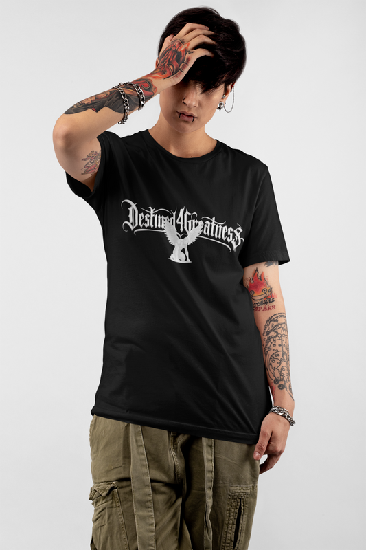 Destroyed Greatness Graphic T-Shirt — Vintage Angel Wing Logo Tee