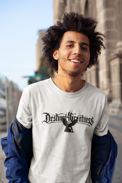 Destined 4 Greatness Eagle Graphic Tee — Oversized Men’s Streetwear T‑Shirt